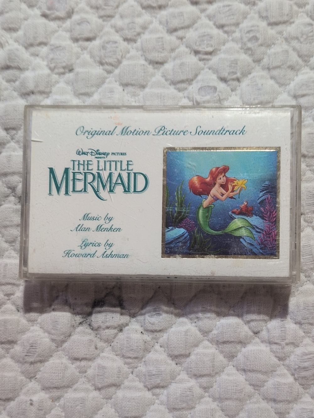 Vintage 1989 Disney The Little Mermaid Original Soundtrack Cassette Tape Ariel